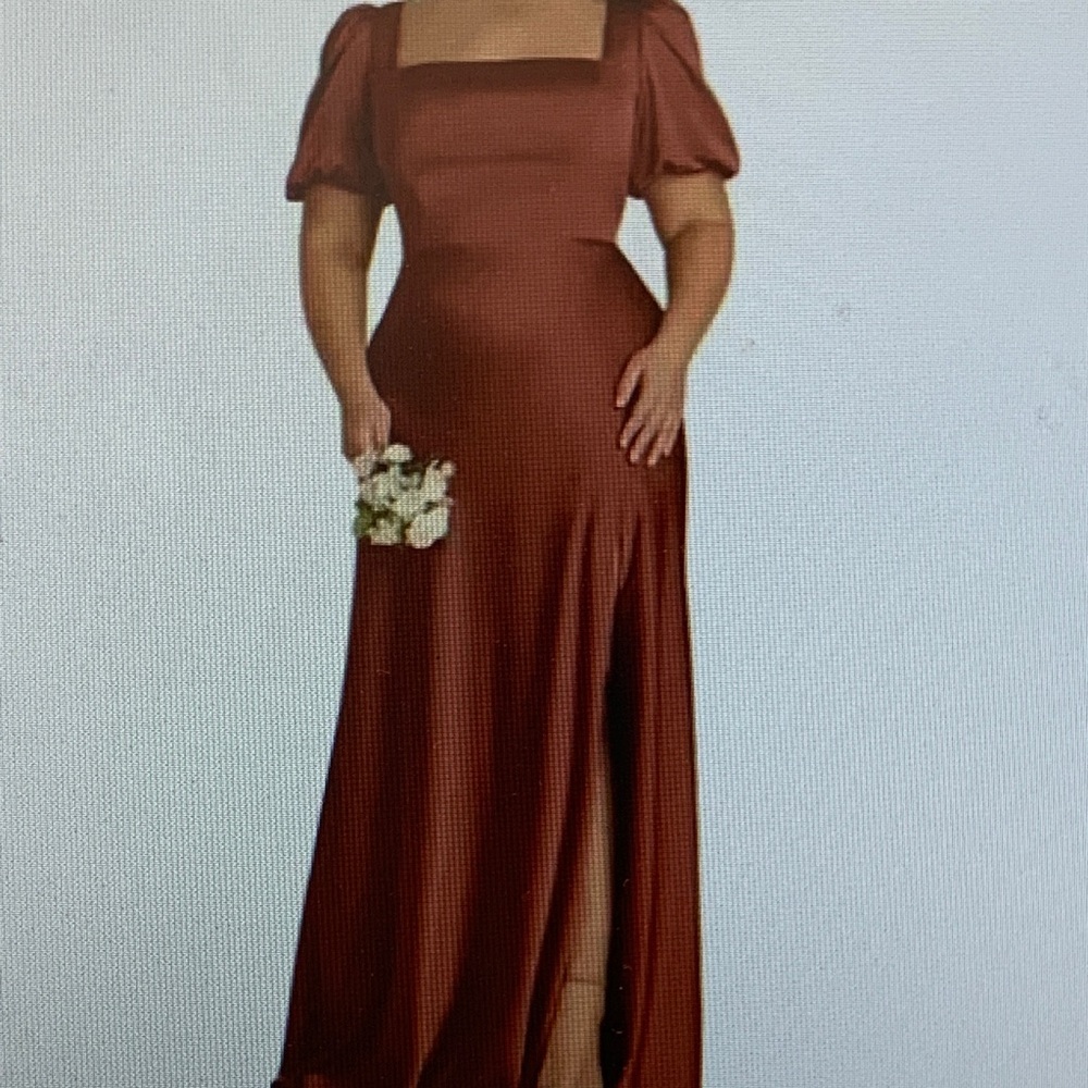Birdy Grey Rust Maxi Dress